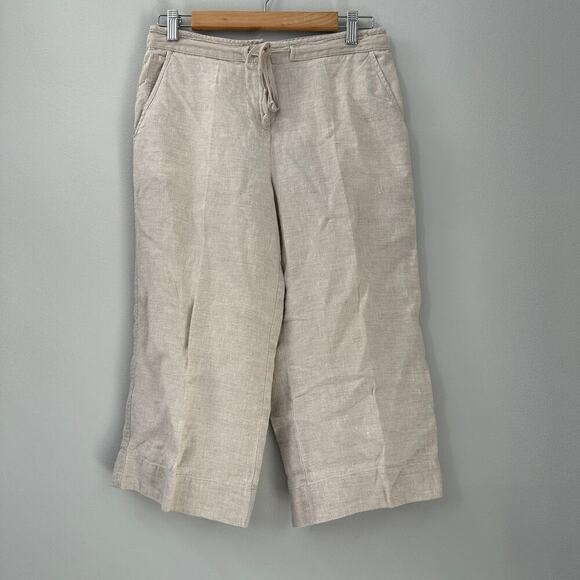 Talbots Petite  Linen Shorts Size 4 Irish Linen - Picture 2 of 5